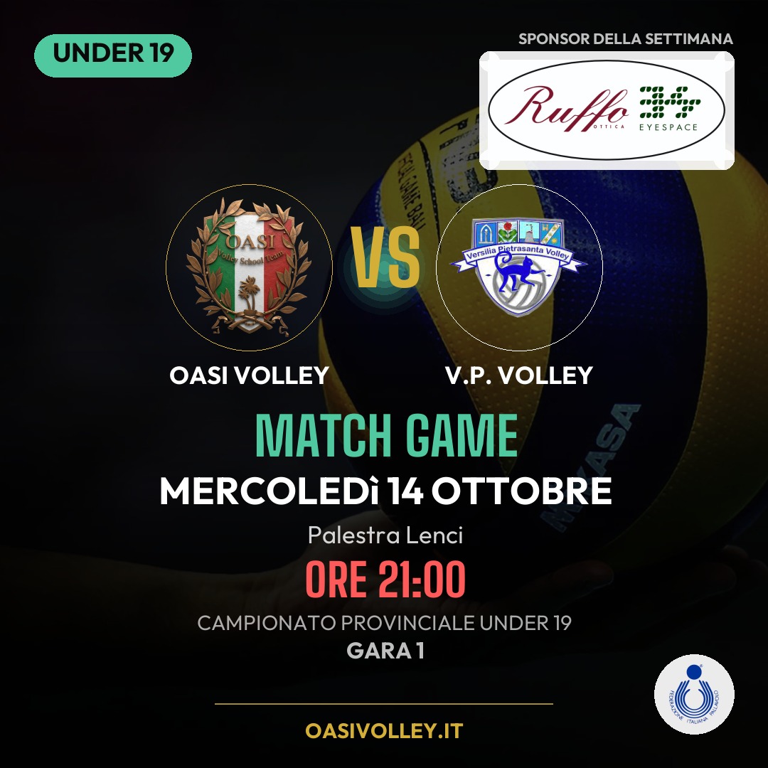 Under 19 - Oasi vs V.P. Volley